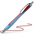 Kuličkové pero Slider Rave, červená, 0,7mm, stiskací mechanismus, SCHNEIDER