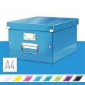 Univerzální krabice Click&Store, modrá, A4, LEITZ