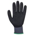 Ochranné rukavice DermiFlex Ultra Plus, šedo-černá, nylon, nitrilová pěna, velikost XL