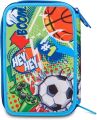 Penál plný Triplo, Popsport, třípatrový, na zip, MITAMA 69938 Penál plný Triplo, Popsport, třípatrový, na zip, MITAMA 69938