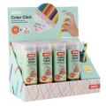Mechanická pastelka Color Click, displej/12 ks, 12 různých barev, sada, APLI 20079