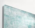 Magnetická skleněná tabule Artverum®, tyrkysová zeď, 91 x 46 x 1,5 cm, SIGEL GL287