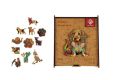 Puzzle Puppy, dřevěné, A4, 90 ks, PANTA PLAST 0422-0004-05