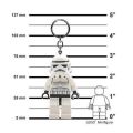 Klíčenka s LED osvětlením Star Wars Stormtrooper, LEGO LGL-KE12H