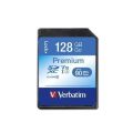 Paměťová karta Premium, SDXC, 128GB, CL10/U1, 45/10 MB/s, VERBATIM