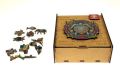 Puzzle Mandala Turtle, dřevěné, A4, 90 ks, PANTA PLAST 0422-0004-07