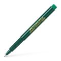 Popisovač Finepen 1511, zelená, 0,4 mm, FABER-CASTELL 263284