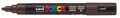 Akrylový popisovač Posca PC-5M, tmavě hnědá, 1,8-2,5 mm, UNI 300046000
