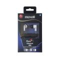 Sluchátka s mikrofonem Bass, bílá, bezdrátová, Bluetooth 5.1, MAXELL
