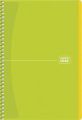 Spirálový sešit Notebook, mix, A5, čtverečkovaný, 80 listů, SHKOLYARYK
