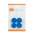 Magnety, modrá, 30 mm, 4 ks NOBO 1901450 ,balení 4 ks