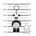 Klíčenka s LED osvětlením Panda Guy, LEGO LGL-KE195H