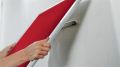 Širokoúhlá textilní nástěnka Impression Pro, červená, 40 / 89 x 50 cm, hliníkový rám, NOBO 191542