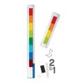 Pravítko, 2 díly, 15 - 30 cm, sada s minifigurkou, LEGO 52558