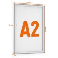 Prezentační rám Outdoor, stříbrná, A2, hliník, venkovní, DURABLE 504623 Prezentační rám Outdoor, stříbrná, A2, hliník, venkovní, DURABLE 504623