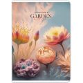 Sešit Garden, mix, čtverečkovaný, A4, 80 listů, SHKOLYARYK A4-080-5223K