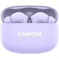 Sluchátka OnGo 9, levandulová, TWS bezdrátová, Bluetooth 5.4, CANYON CNS-TWS9P Sluchátka OnGo 9, levandulová, TWS bezdrátová, Bluetooth 5.4, CANYON CNS-TWS9P