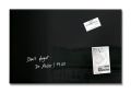 Magnetická skleněná tabule Artverum®, černá, 60 x 40 x 1,5 cm, SIGEL GL120