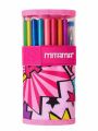 Penál plný Glitter Roll, rolovací, růžová, MITAMA 62908-90156 Penál plný Glitter Roll, rolovací, růžová, MITAMA 62908-90156