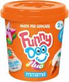 Modelína FUNNY DOO, sada 3 nenonové barvy, 3x120 g, oranžová, růžová, zelená, MITAMA 63849 ,balení 3 ks