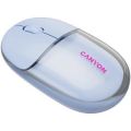 Myš OnClick 24, modrá, bezdrátová, duální připojení, optická, CANYON CNS-CMSW24BL