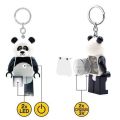 Klíčenka s LED osvětlením Panda Guy, LEGO LGL-KE195H