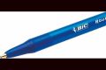 Kuličkové pero Round Stic Clic, modrá, 0,4 mm, výsuvné, BIC 926376