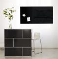 Magnetická skleněná tabule Artverum®, černá, 91 x 46 x 1,5 cm, SIGEL GL145