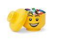 Úložný box ve tvaru hlavy minifigurky, Happy Boy, malý, LEGO 40310802