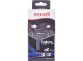 Sluchátka s mikrofonem Fusion+, modrá-bílá, MAXELL