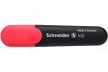 Zvýrazňovač Job 150, červená, 1-5 mm, SCHNEIDER 1502
