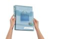 Závěsné desky CombiFile, modrá, A4, 200 mikron, s rozšiřitelnou kapacitou, LEITZ ,balení 3 ks