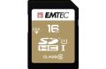 Paměťová karta Elite Gold, SDHC, 16GB, UHS-I/U1, 85/20 MB/s, EMTEC ECMSD16GHC10GP