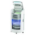 Skartovačka IQ OptiMax Autofeed Office 300 P4, 300 listů, křížový řez, LEITZ 80420000