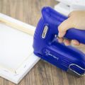 Sponkovačka T12-USB, modrá, bezdrátová, USB, RAPESCO 1634
