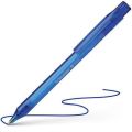 Kuličkové pero Fave, modrá, 0,5mm, stiskací mechanismus, SCHNEIDER ,balení 50 ks