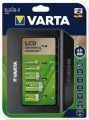 Nabíječka baterií Universal AA/AAA/C/D/9V, LCD displej, VARTA