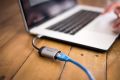 Adaptér, hliník-černá, USB-C/Gigabit Ethernet, VERBATIM 49146