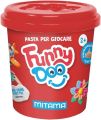 Modelína FUNNY DOO, sada 3 barvy, 3x120 g, červená, modrá, žlutá, MITAMA 63848 ,balení 3 ks