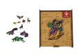 Puzzle Owl, dřevěné, A4, 90 ks, PANTA PLAST 0422-0004-02