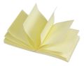 Samolepicí bloček Z, žlutá, 76x76 mm, 100 lístků, DONAU ,balení 100 ks