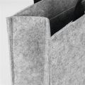 Taška na notebook Basic, světle šedá, velikost M, 36 x 28 x 15 cm, filcová, SIGEL BA430