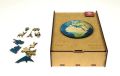 Puzzle Earth, dřevěné, A3, 200 ks, PANTA PLAST 0422-0003-04