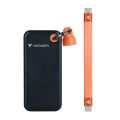 Externí disk Pocket SSD, černá/oranžová, 1 TB, USB 3.2 Gen2, VERBATIM 32193