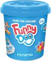 Modelína FUNNY DOO, sada 3 barvy, 3x120 g, červená, modrá, žlutá, MITAMA 63848 ,balení 3 ks