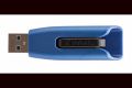 USB flash disk V3 MAX, černá-modrá, 128GB, USB 3.0, 175/80 MB/sec, VERBATIM