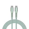USB kabel, zelená, USB-C / USB-C, 1,2 m, 60W, magnetický, VERBATIM 31864