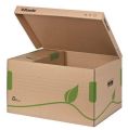 Archivační krabice Eco, přírodní hnědá, s víkem, ESSELTE