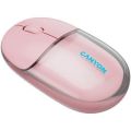 Myš OnClick 24, růžová, bezdrátová, duální připojení, optická, CANYON CNS-CMSW24P