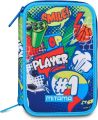 Penál plný Triplo, Popsport, třípatrový, na zip, MITAMA 69938 Penál plný Triplo, Popsport, třípatrový, na zip, MITAMA 69938